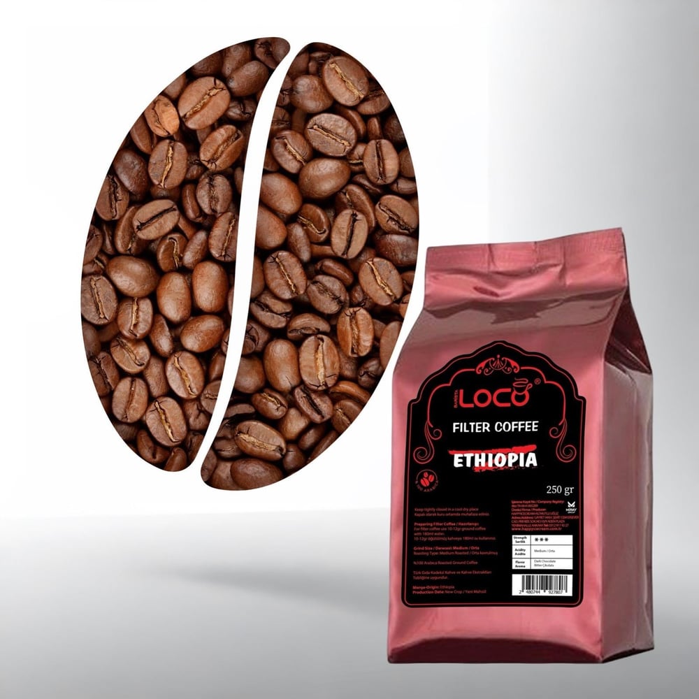 Barista Loco Filtre Kahve Ethiopia 250 gr