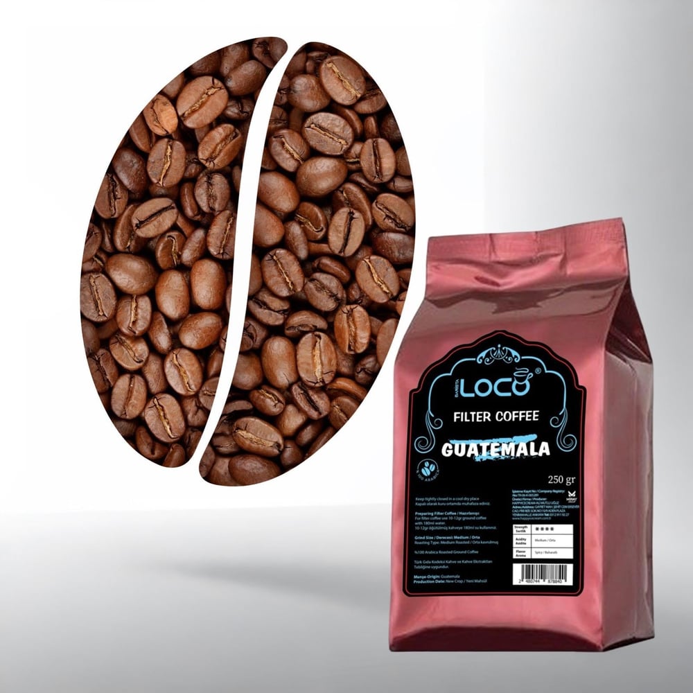 Barista Loco Filtre Kahve Guatemala 250 gr