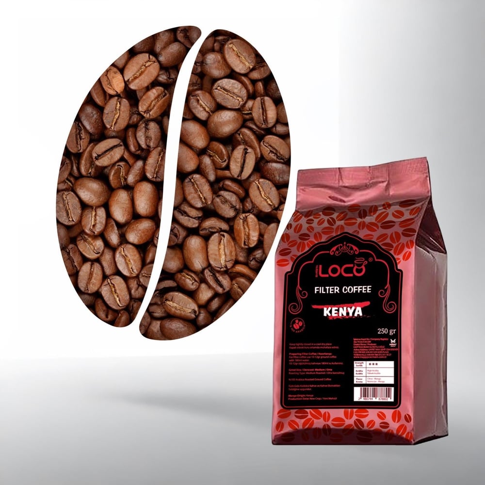 Barista Loco Filtre Kahve Kenya 250 gr