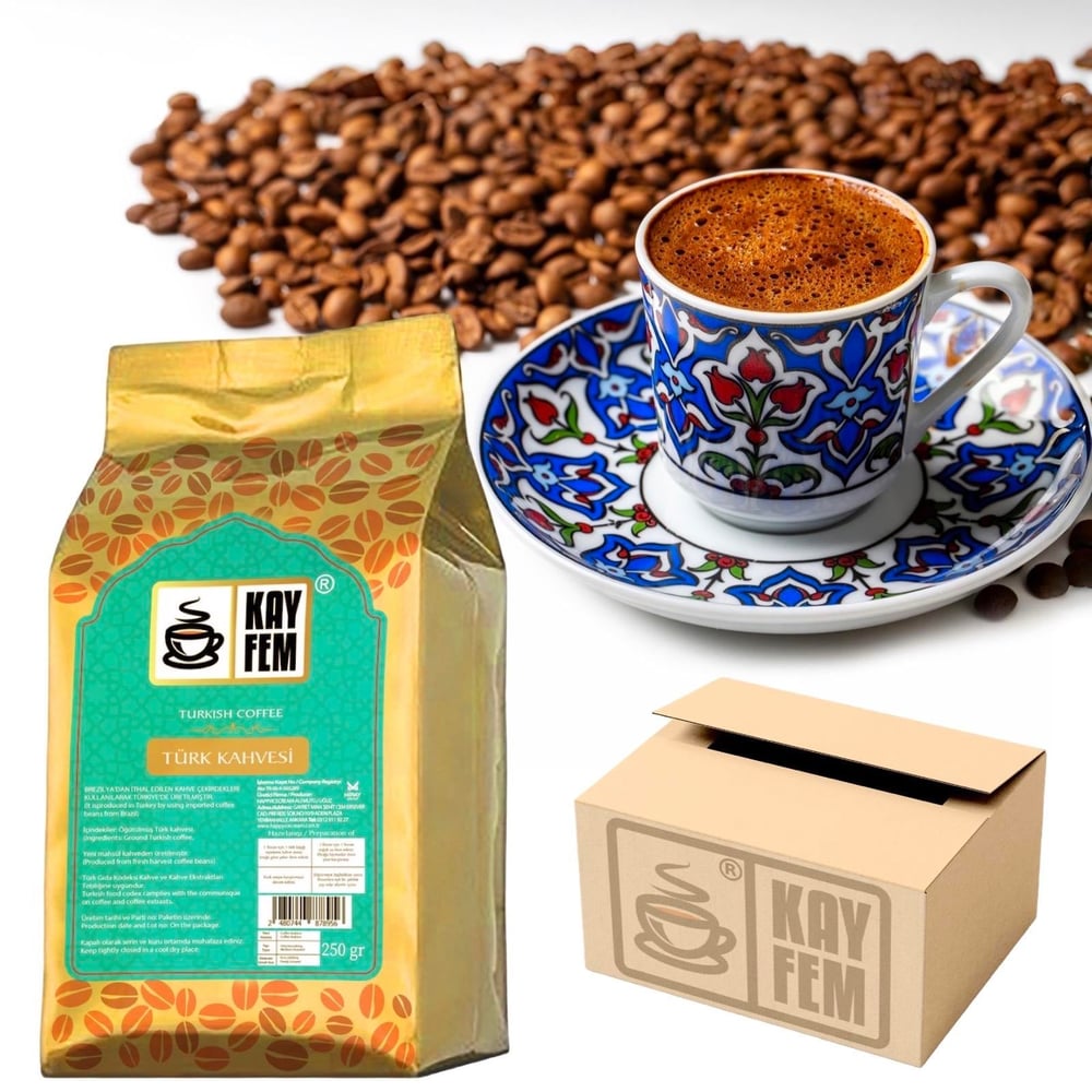 Kayfem Türk Kahvesi 250 gr x 12'li (12 AL 10 ÖDE)
