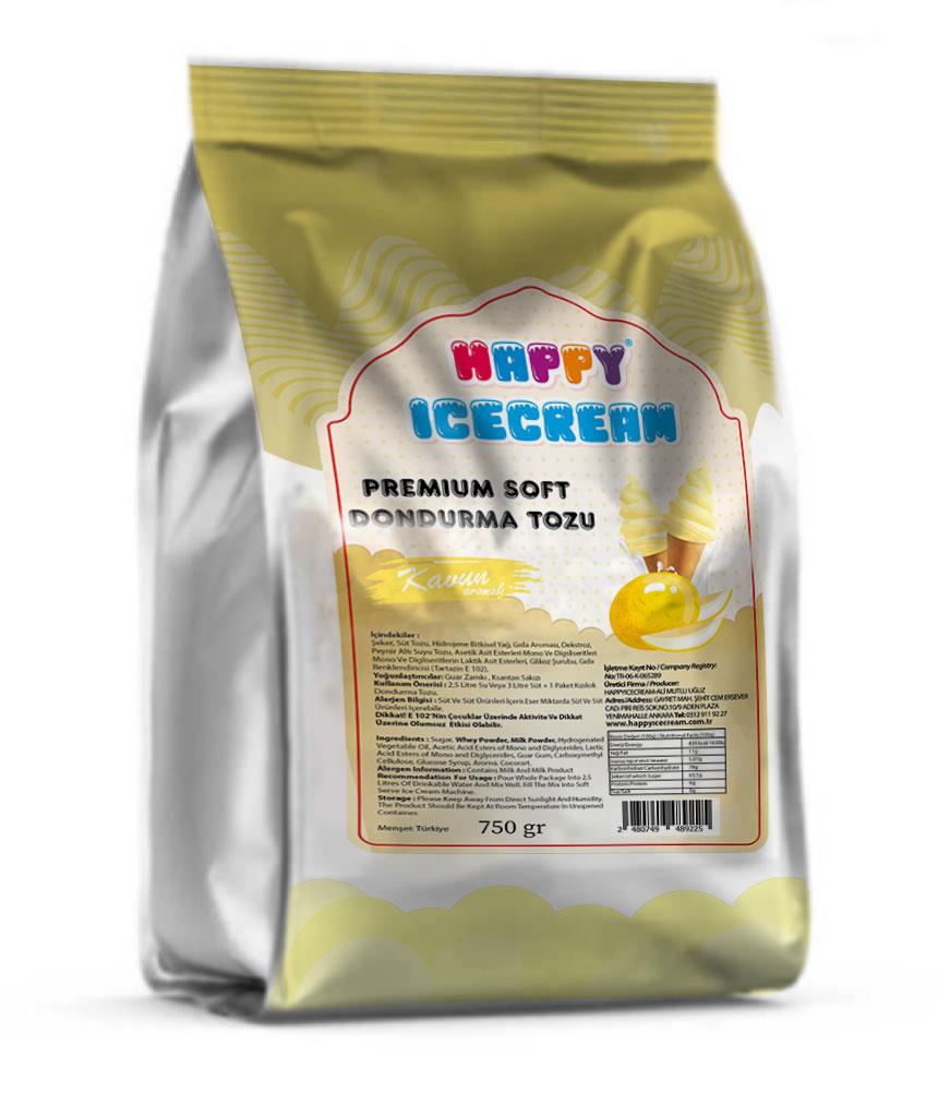 Premium Kavun Soft Dondurma Tozu 750 gr
