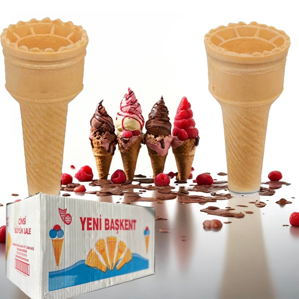 Yeni Başkent Soft Dondurma Külahı 250'li