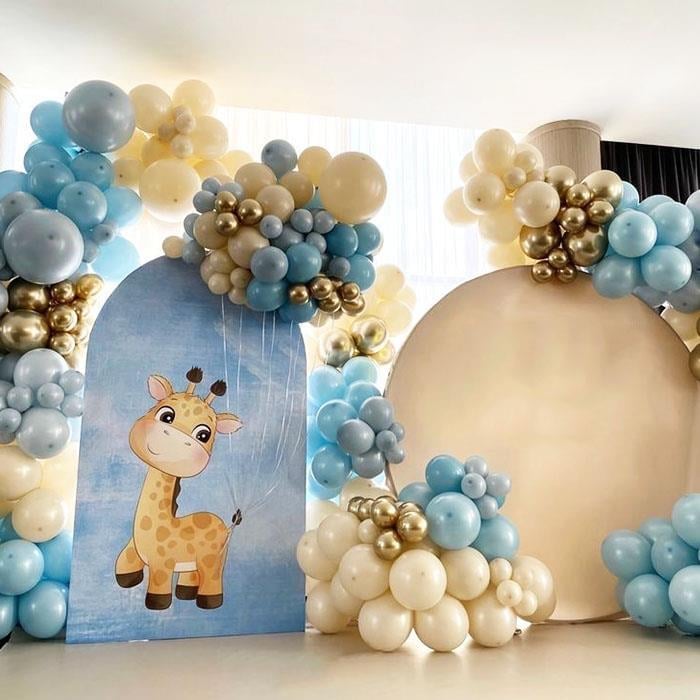 Baby Shower Zürafa Temalı Süsleme Paketi
