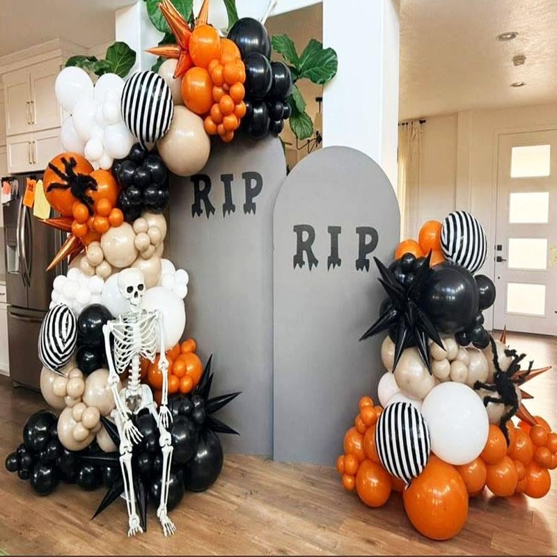 Halloween Mezarlık Konsept Balon Süsleme İstanbul