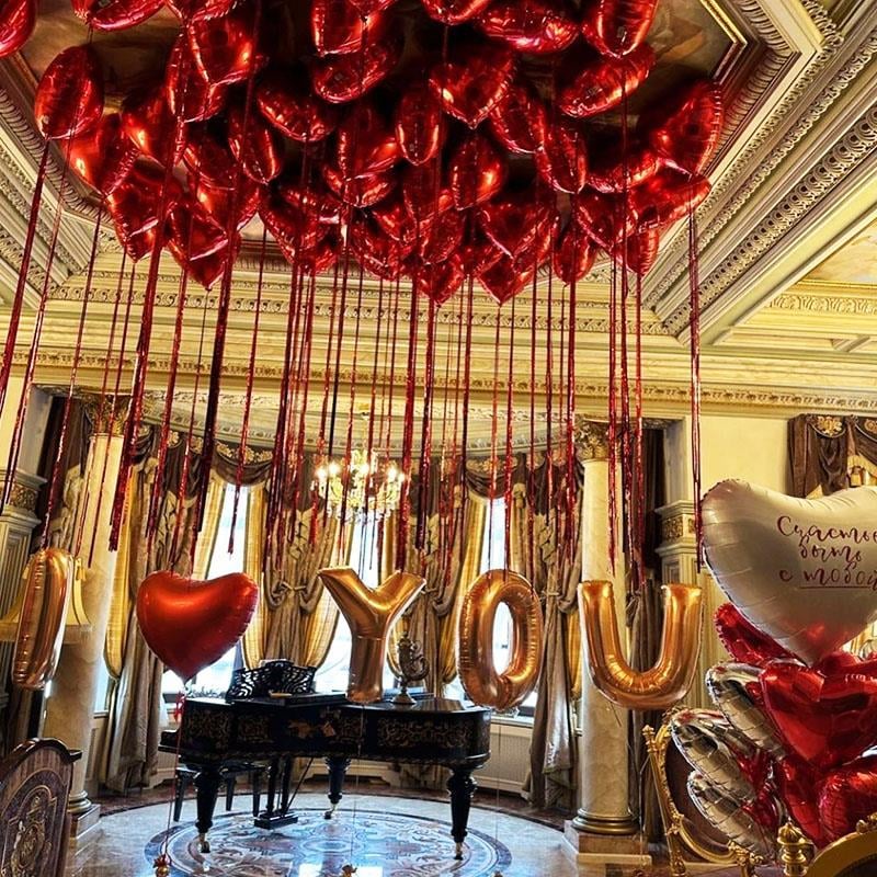 İstanbul Sevgililer Günü Uçan Balon Oda Süsleme Organizasyonu