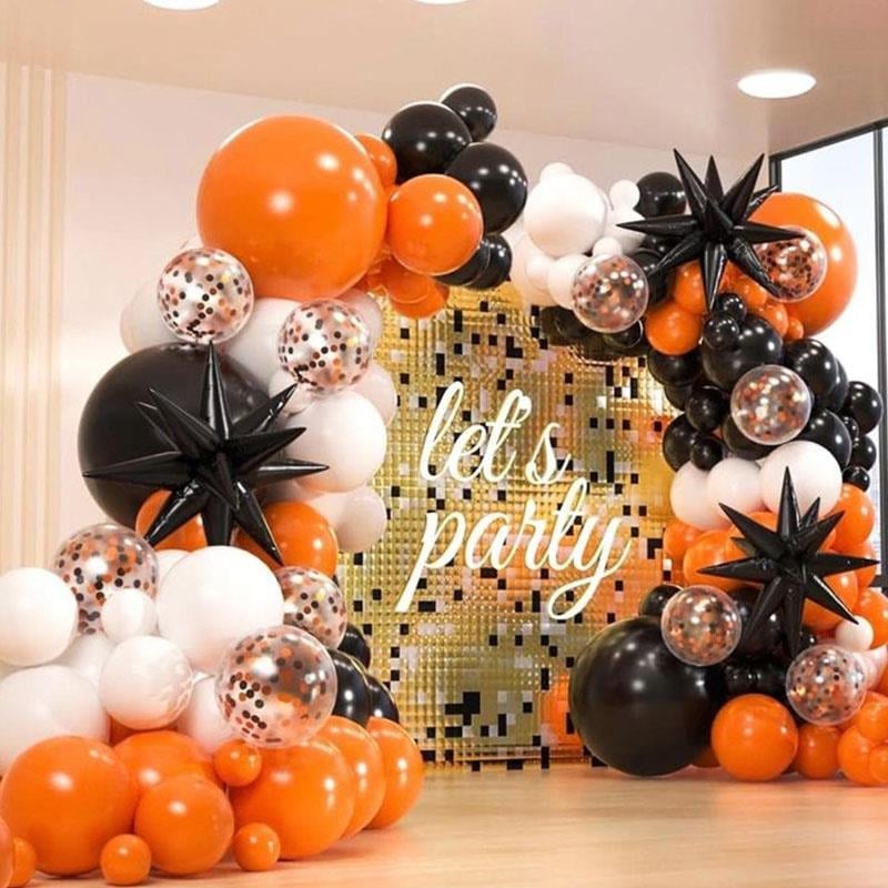 Lüks Halloween Zincir Balon Süsleme Paketi İstanbul