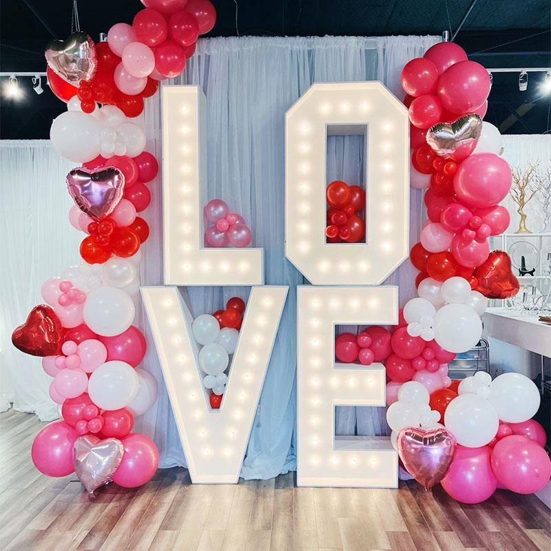 Sevgililer Günü AVM Balon Süsleme İstanbul