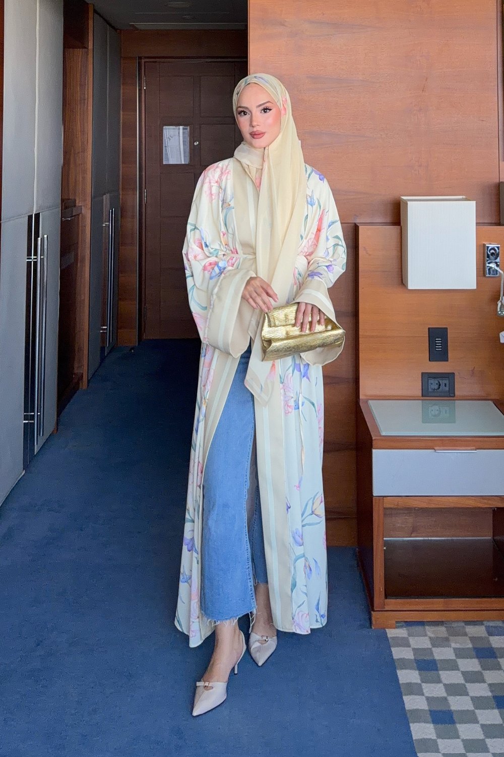 Alya Abaya - Bej