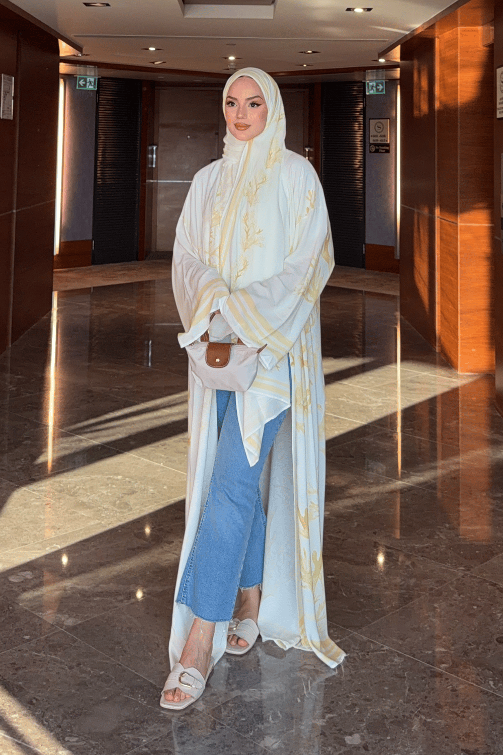 Anna Abaya - Sarı