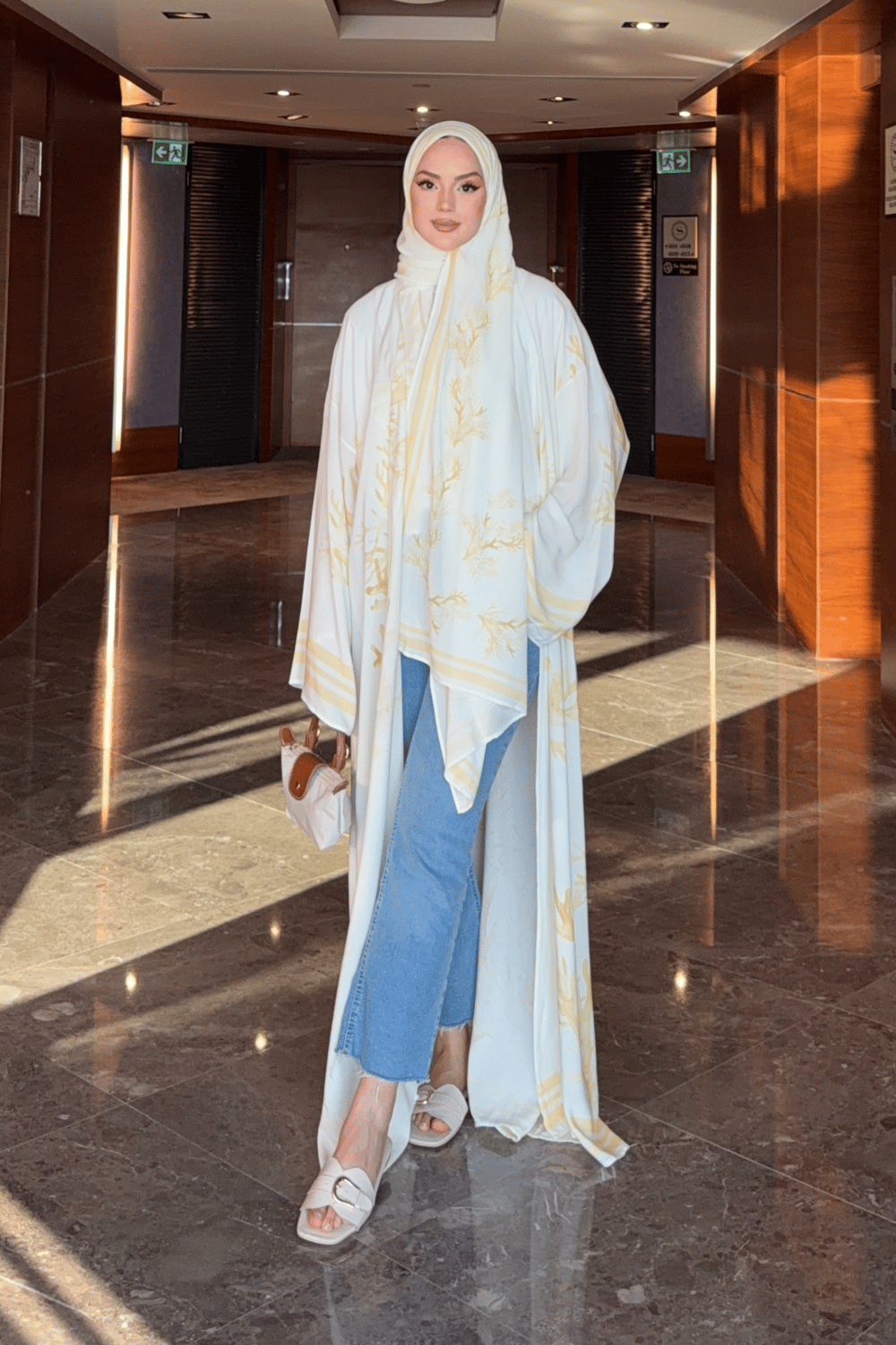 Anna Abaya - Sarı