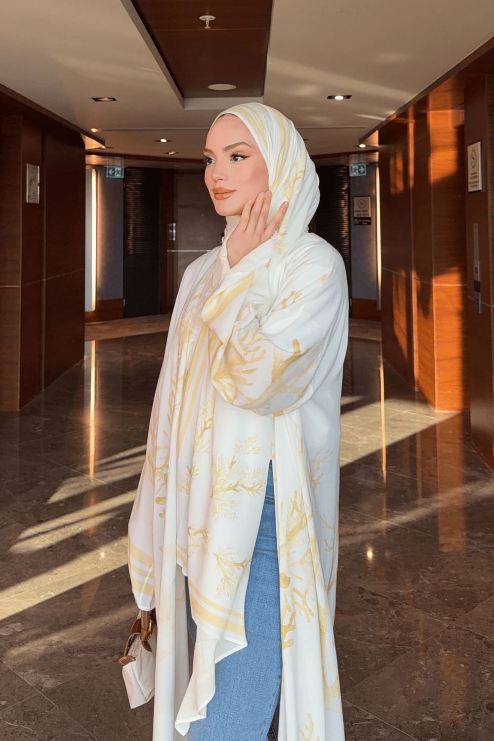 Anna Abaya - Sarı