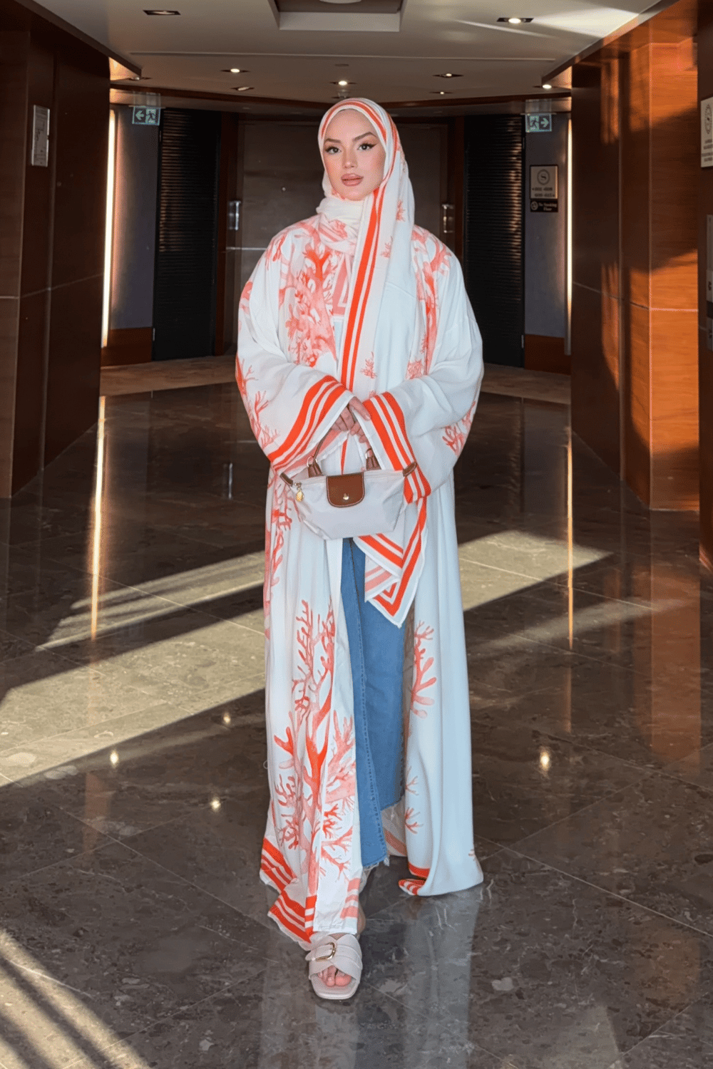 Anna Abaya - Turuncu