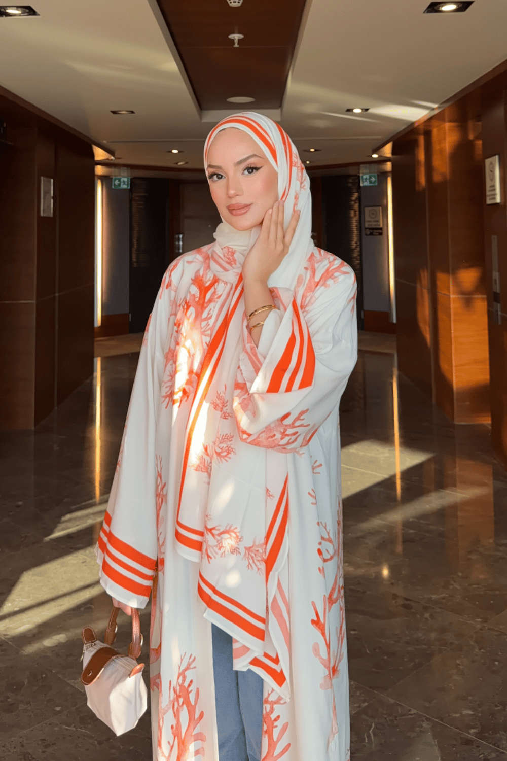 Anna Abaya - Turuncu