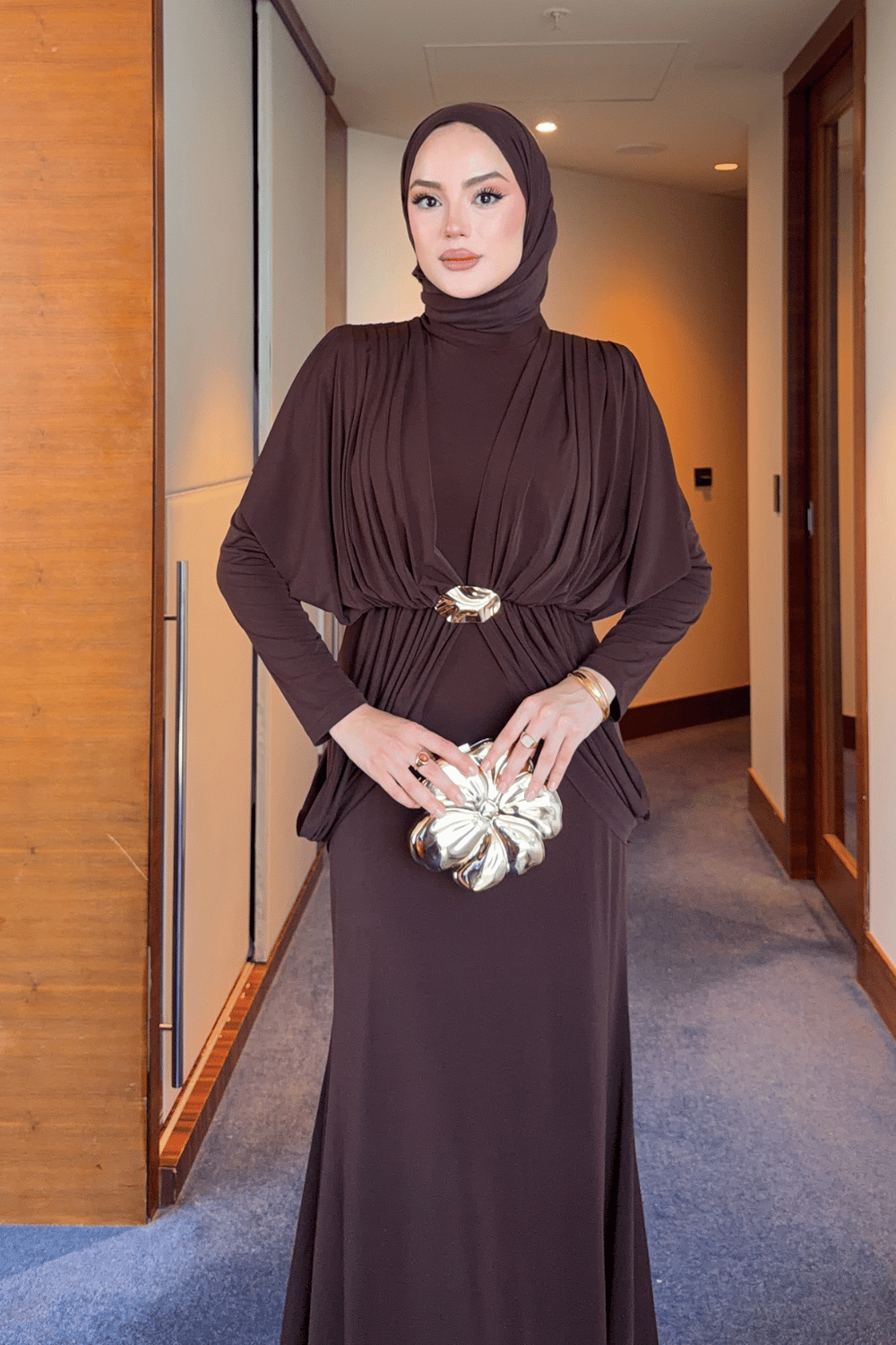 Aseel Elbise - Kahverengi