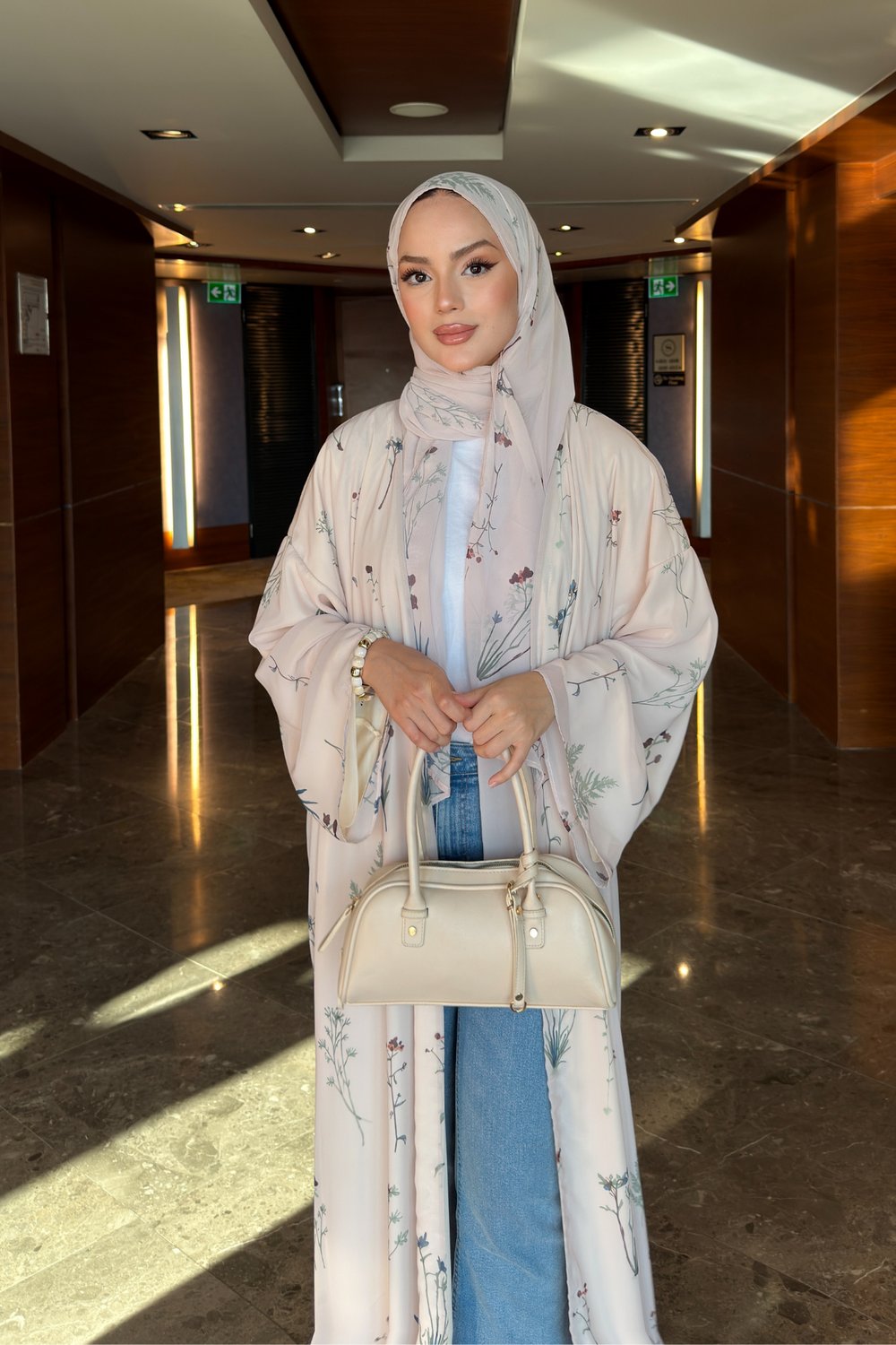 Aura Abaya - Bej