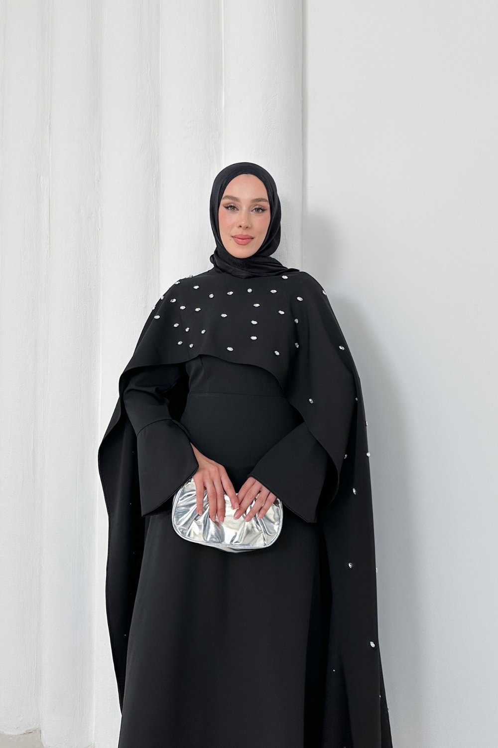 Baler Elbise - Siyah