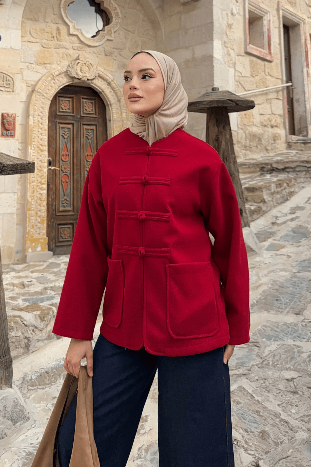 Berta Ceket - Kırmızı