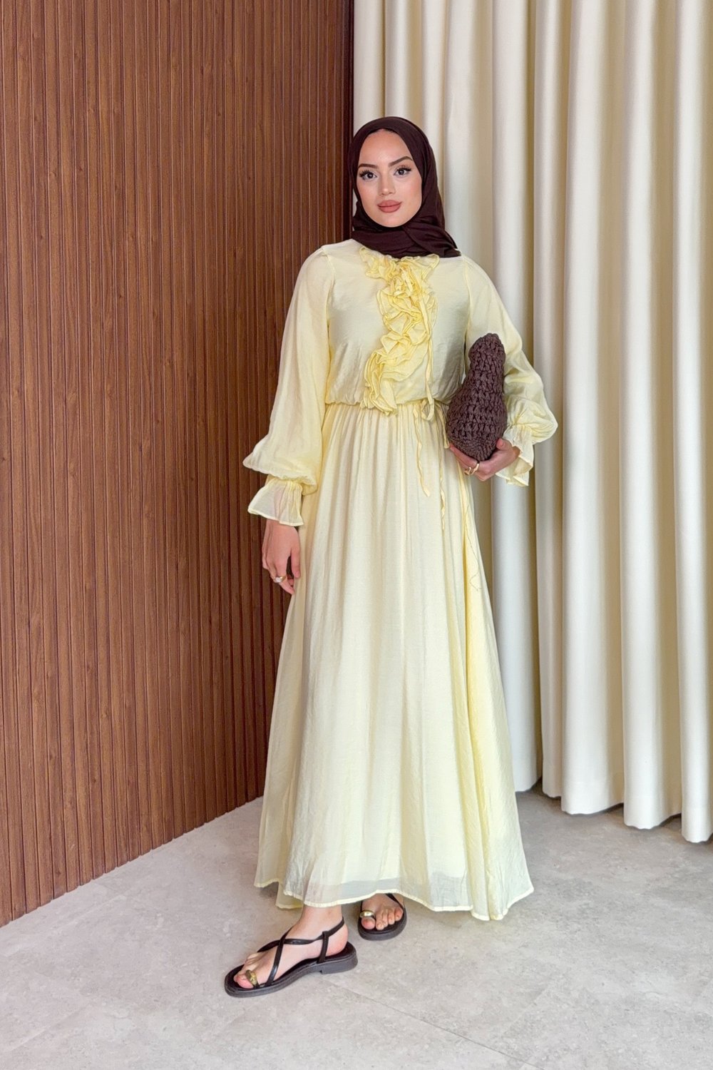 Bonita Elbise - Sarı