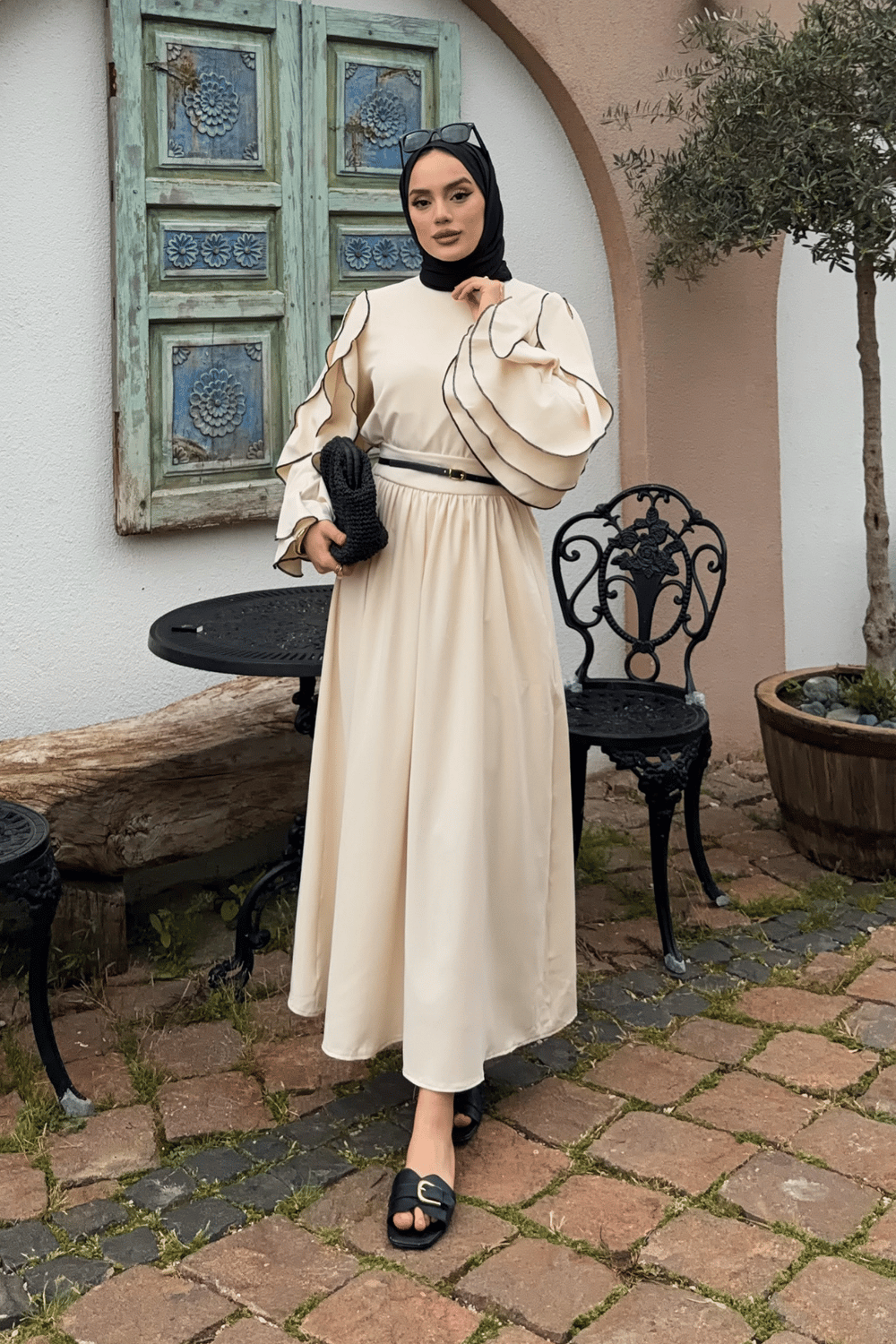 Clara Takım - Bej
