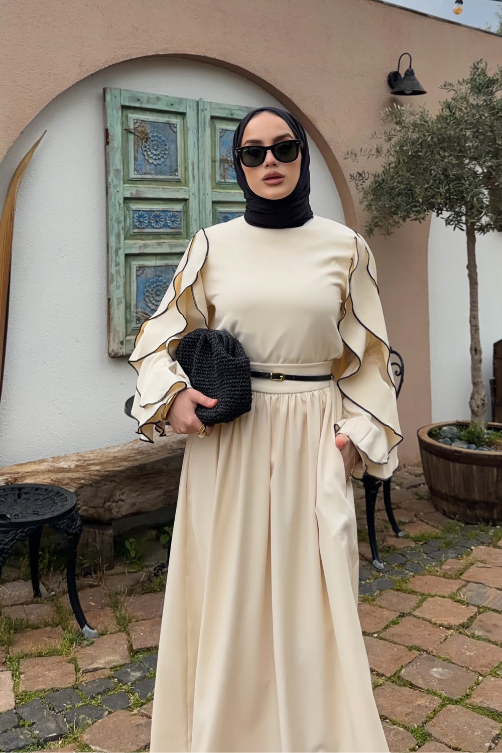 Clara Takım - Bej