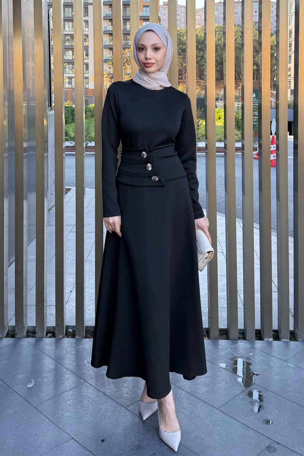 Dora Elbise - Siyah