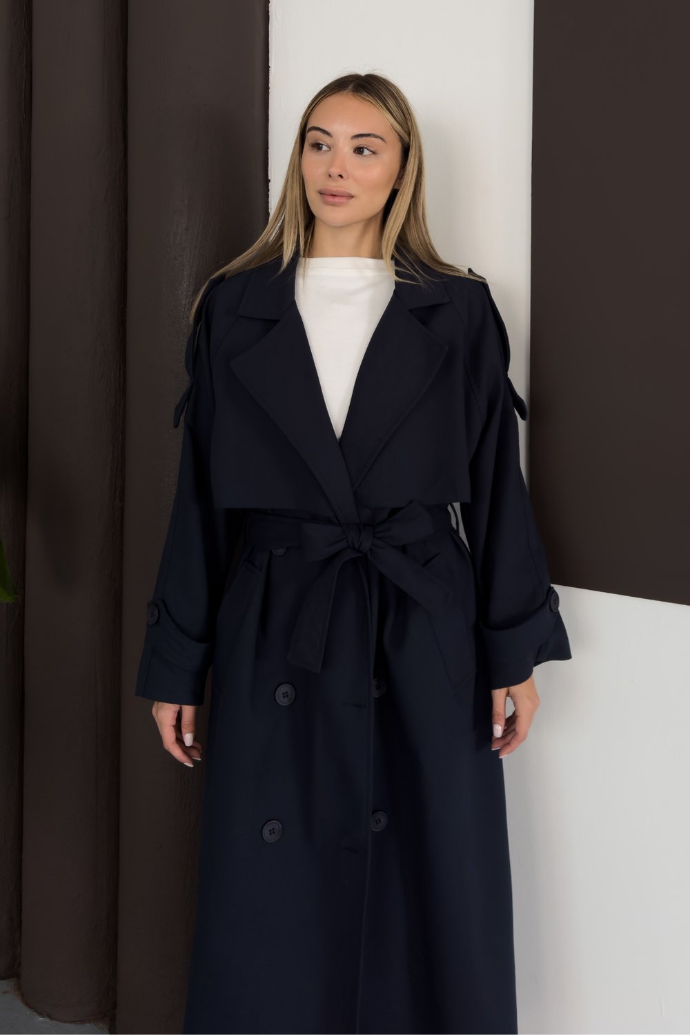 Enera Trench - Lacivert