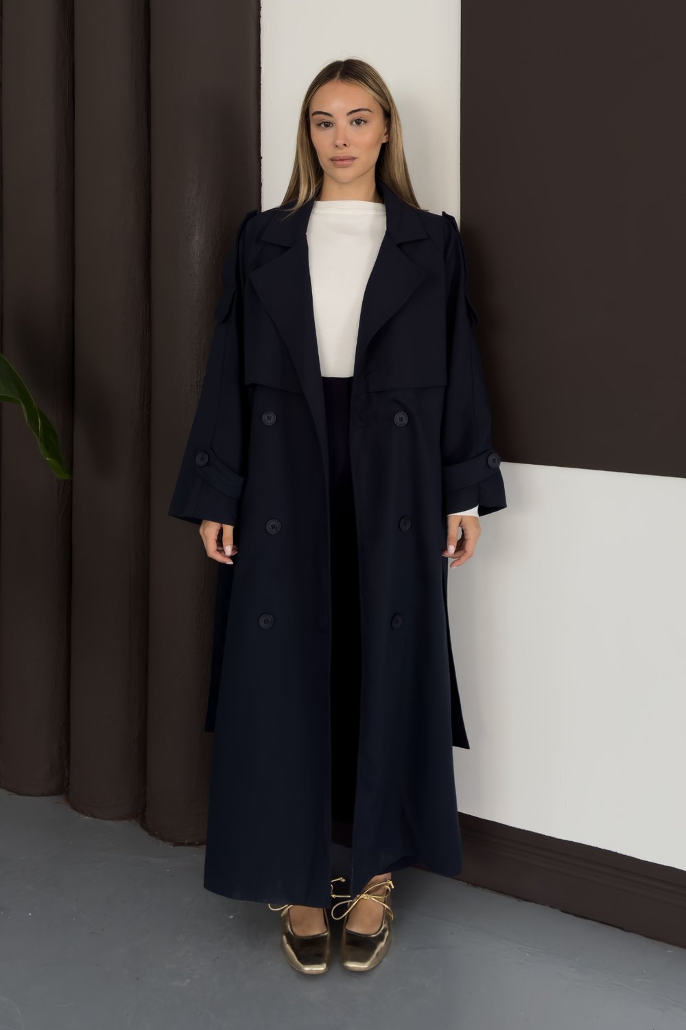 Enera Trench - Lacivert