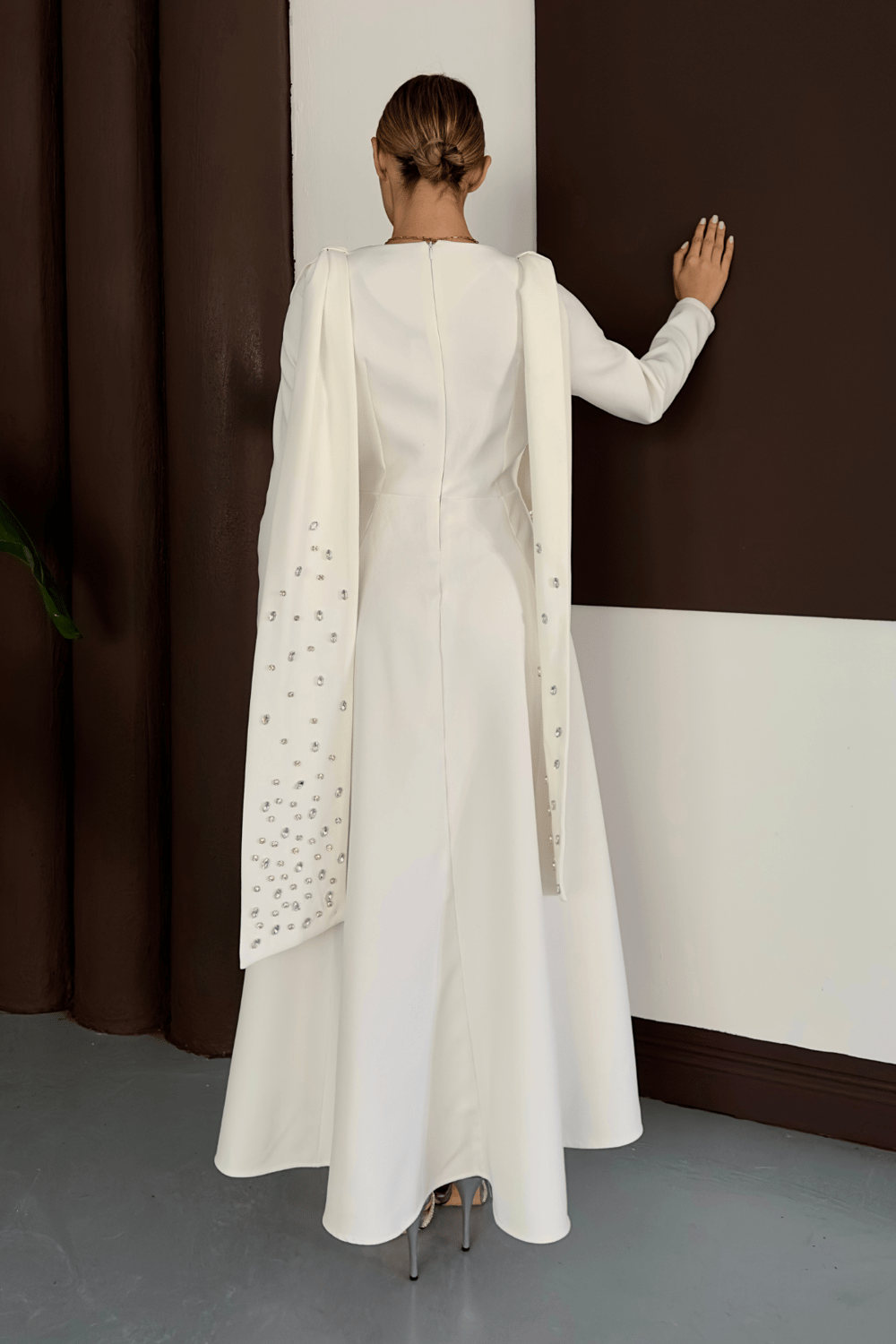 Estella Elbise - Beyaz