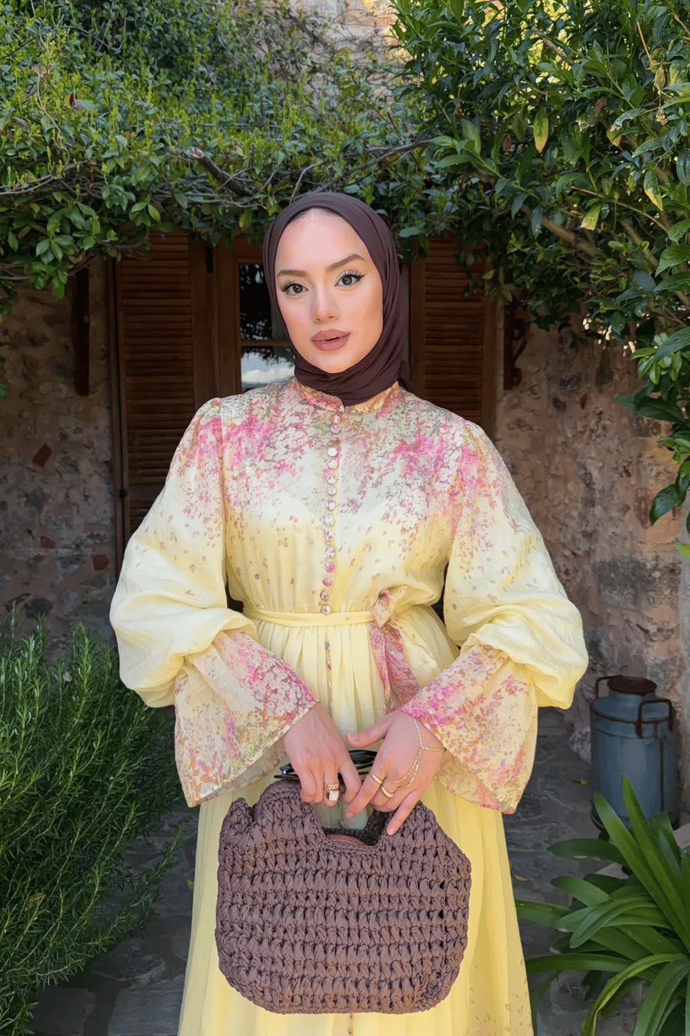 Henna Elbise - Sarı
