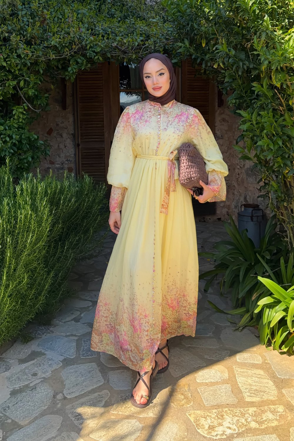Henna Elbise - Sarı