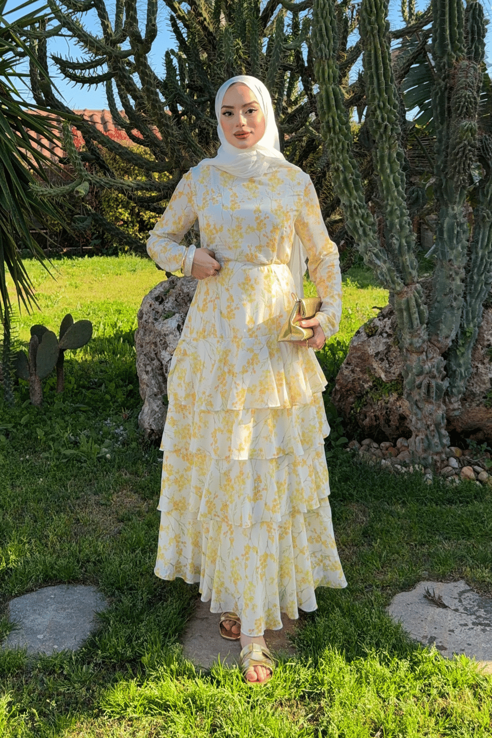 Jasmin Elbise - Sarı
