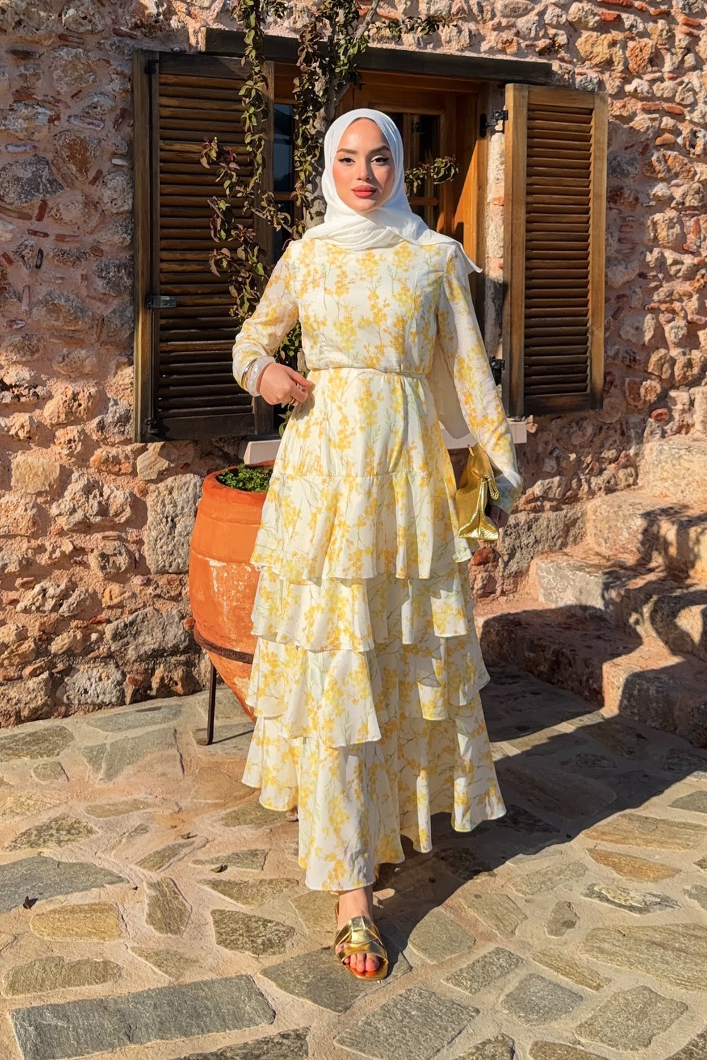 Jasmin Elbise - Sarı