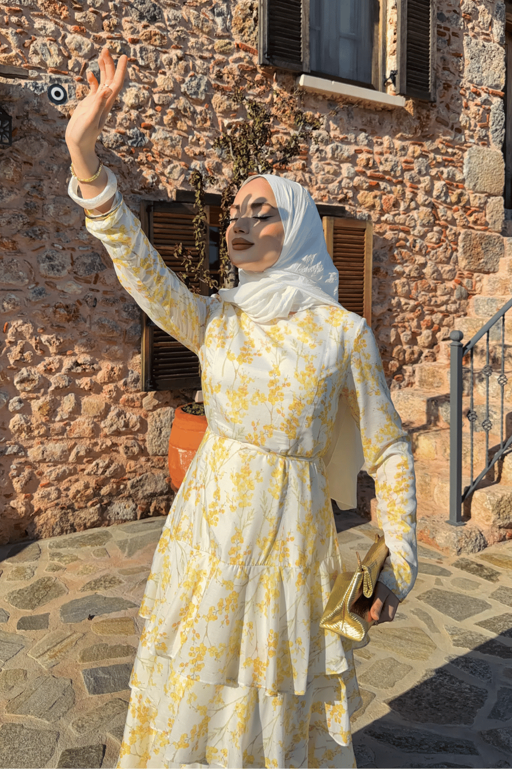 Jasmin Elbise - Sarı