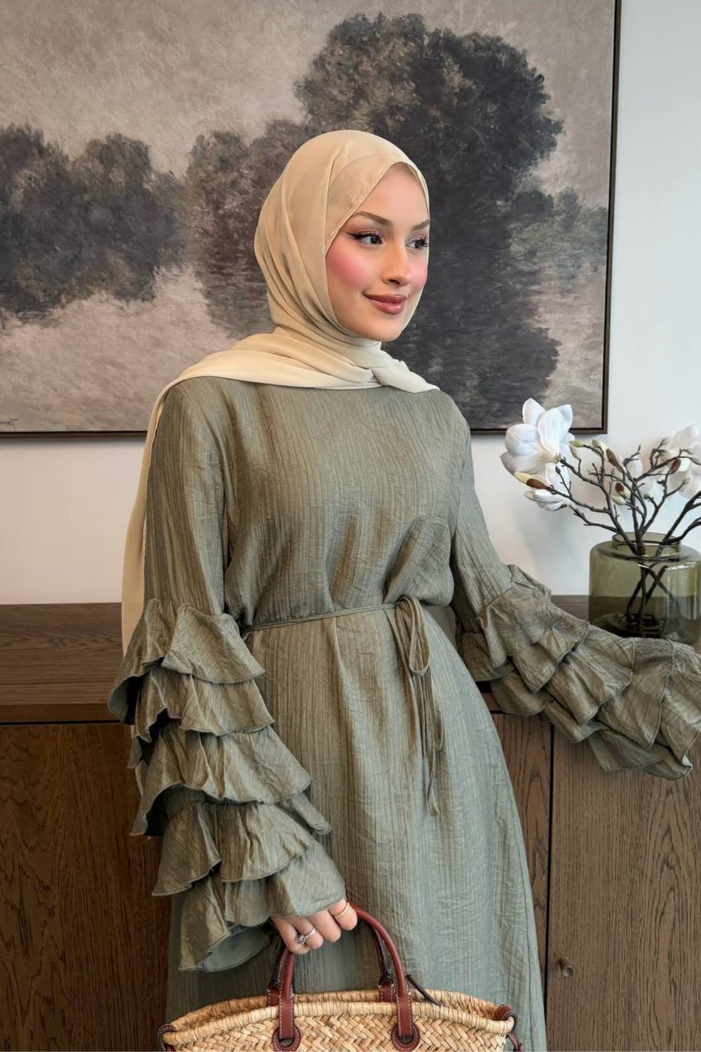 Jouve Elbise - Haki