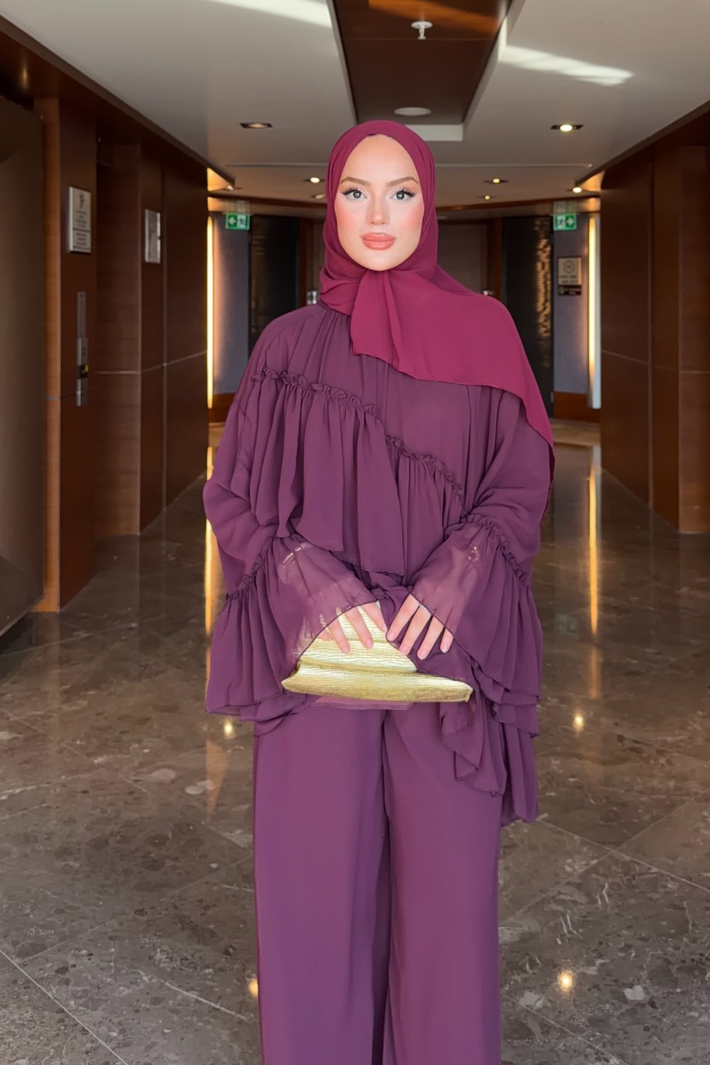 Layla Takım - Mürdüm