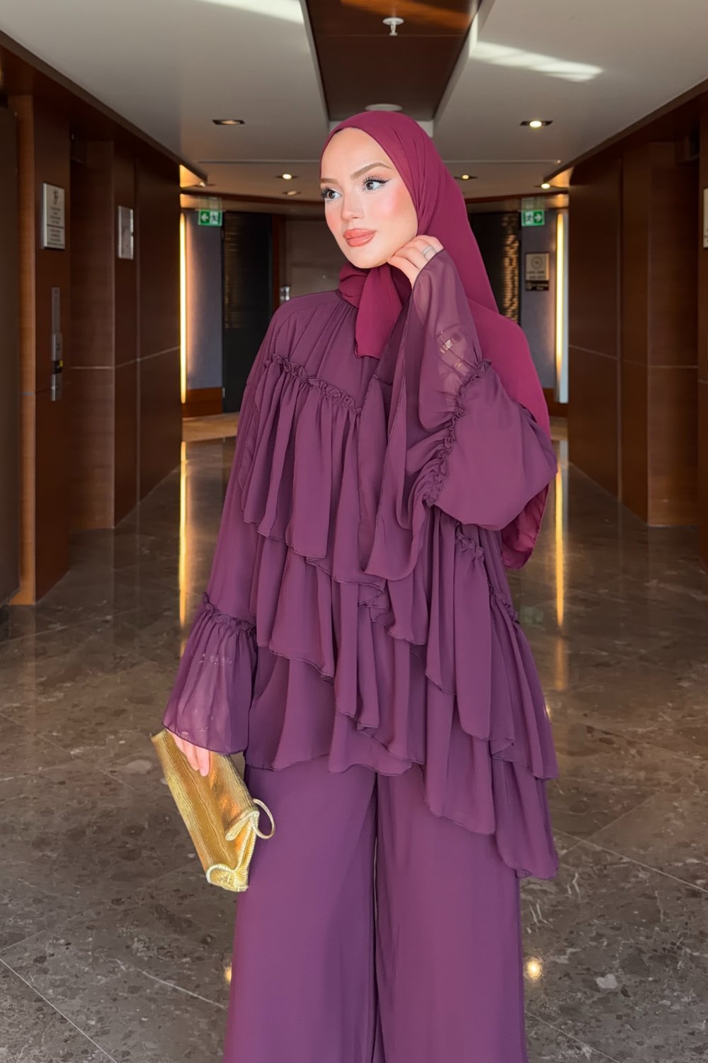 Layla Takım - Mürdüm