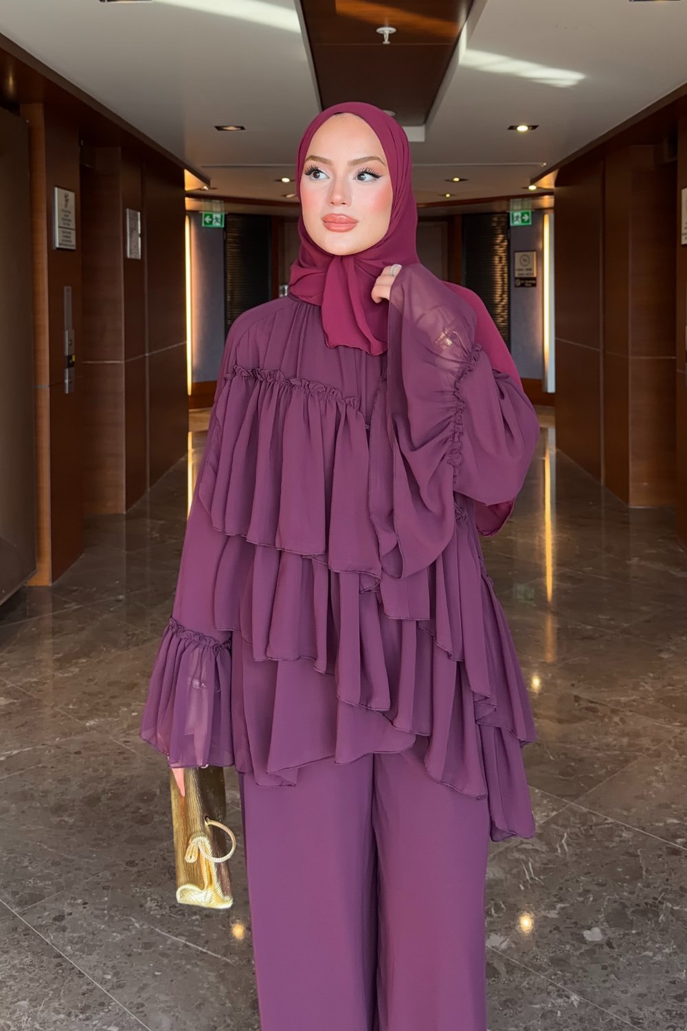 Layla Takım - Mürdüm