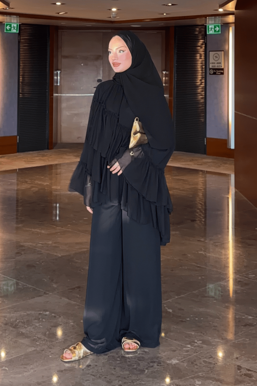 Layla Takım - Siyah