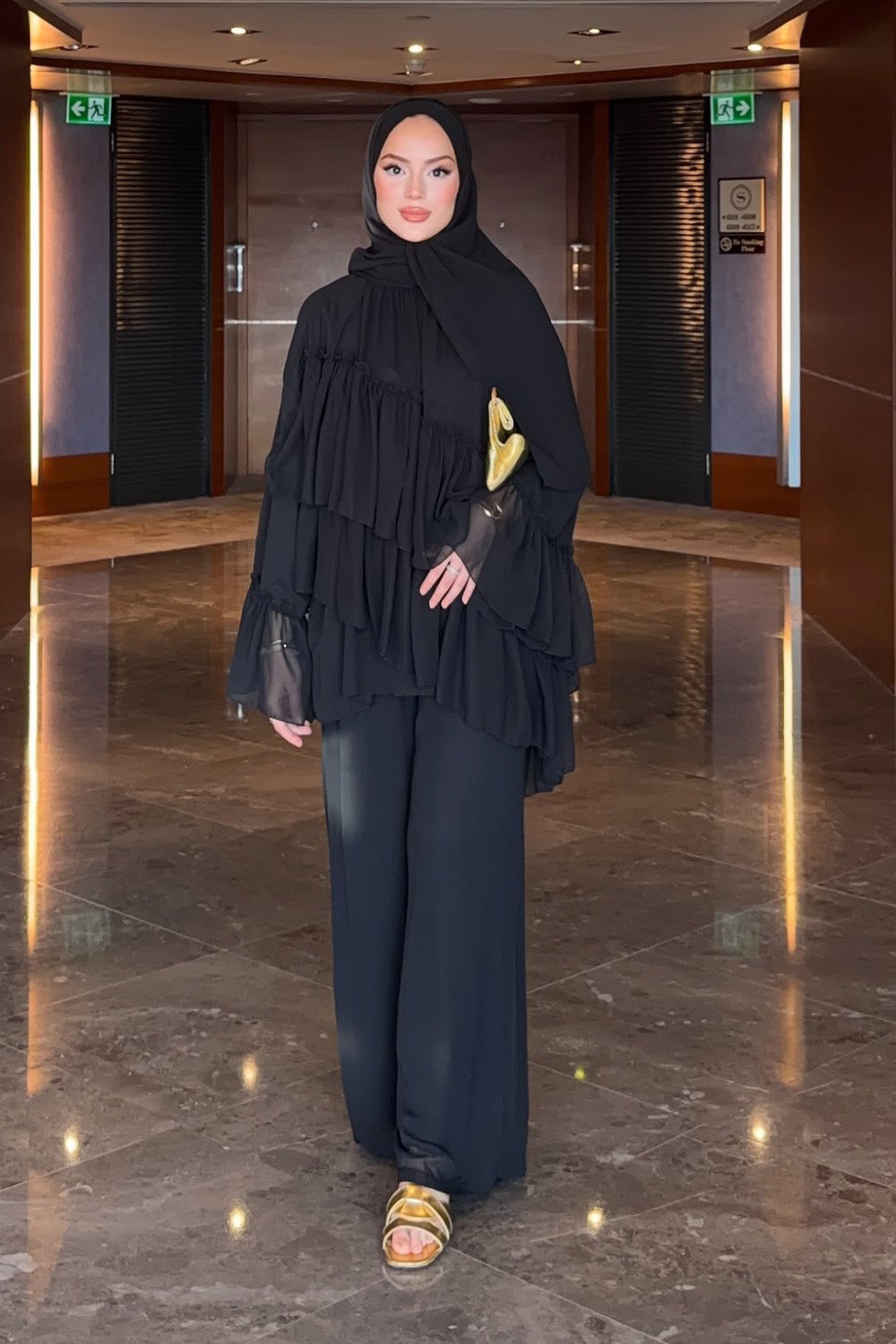 Layla Takım - Siyah