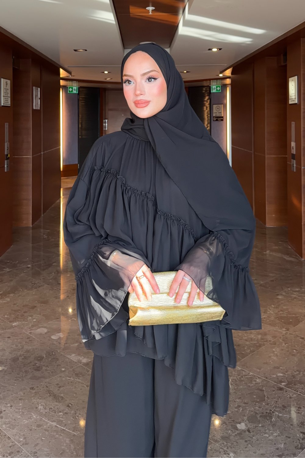 Layla Takım - Siyah