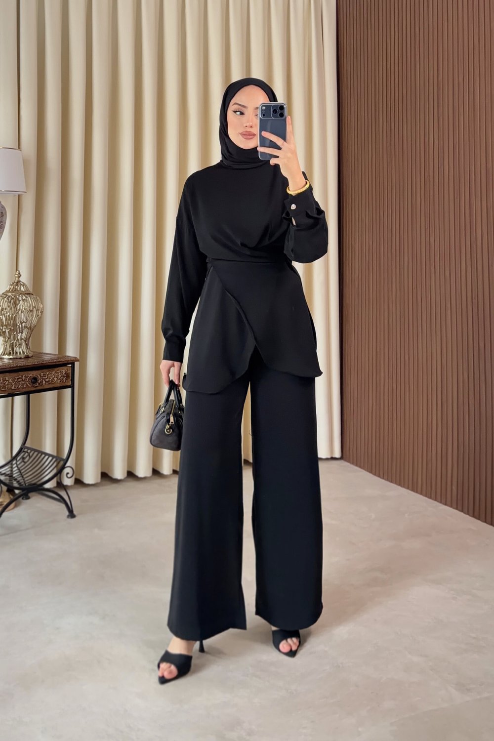 Liana Takım - Siyah