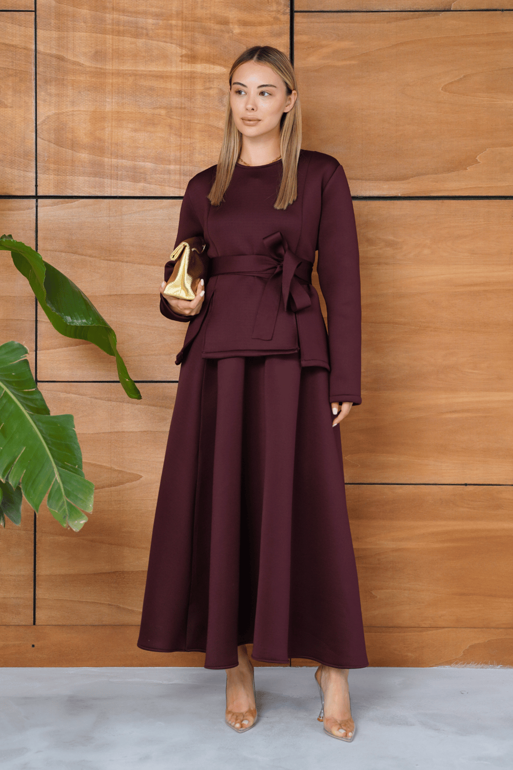 Lunera Takım - Bordo