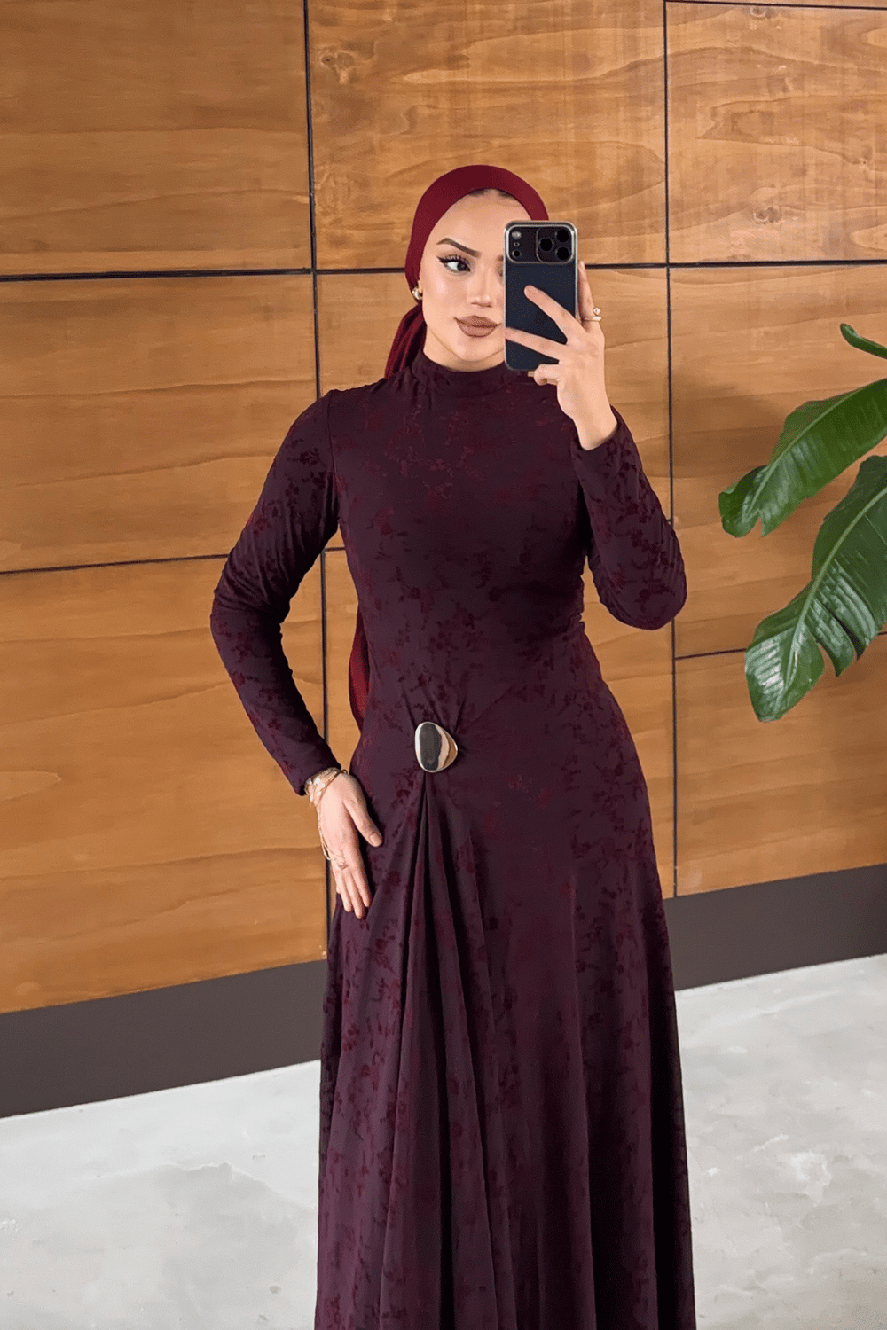 Mahra Elbise - Mürdüm