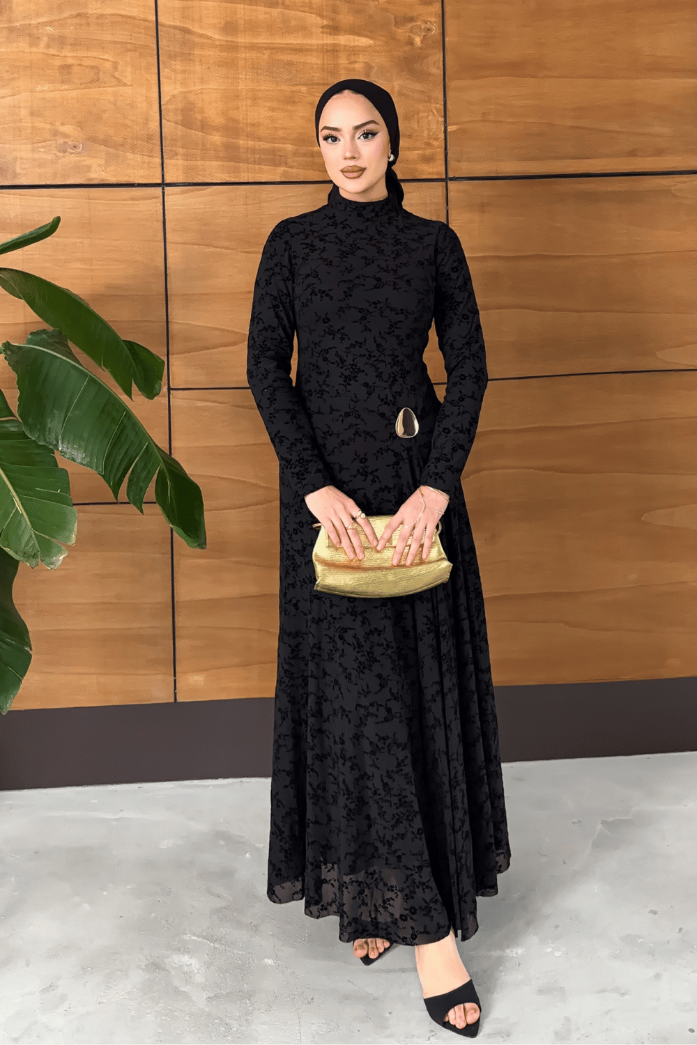 Mahra Elbise - Siyah