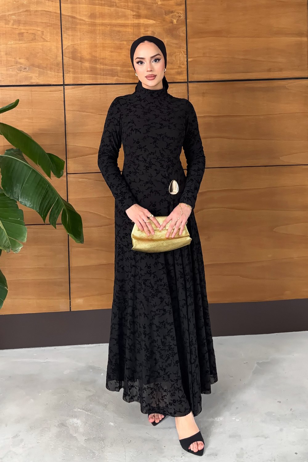 Mahra Elbise - Siyah