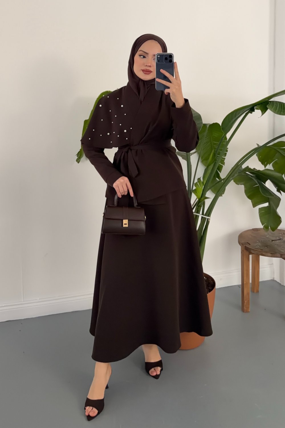 Maren Takım - Kahverengi