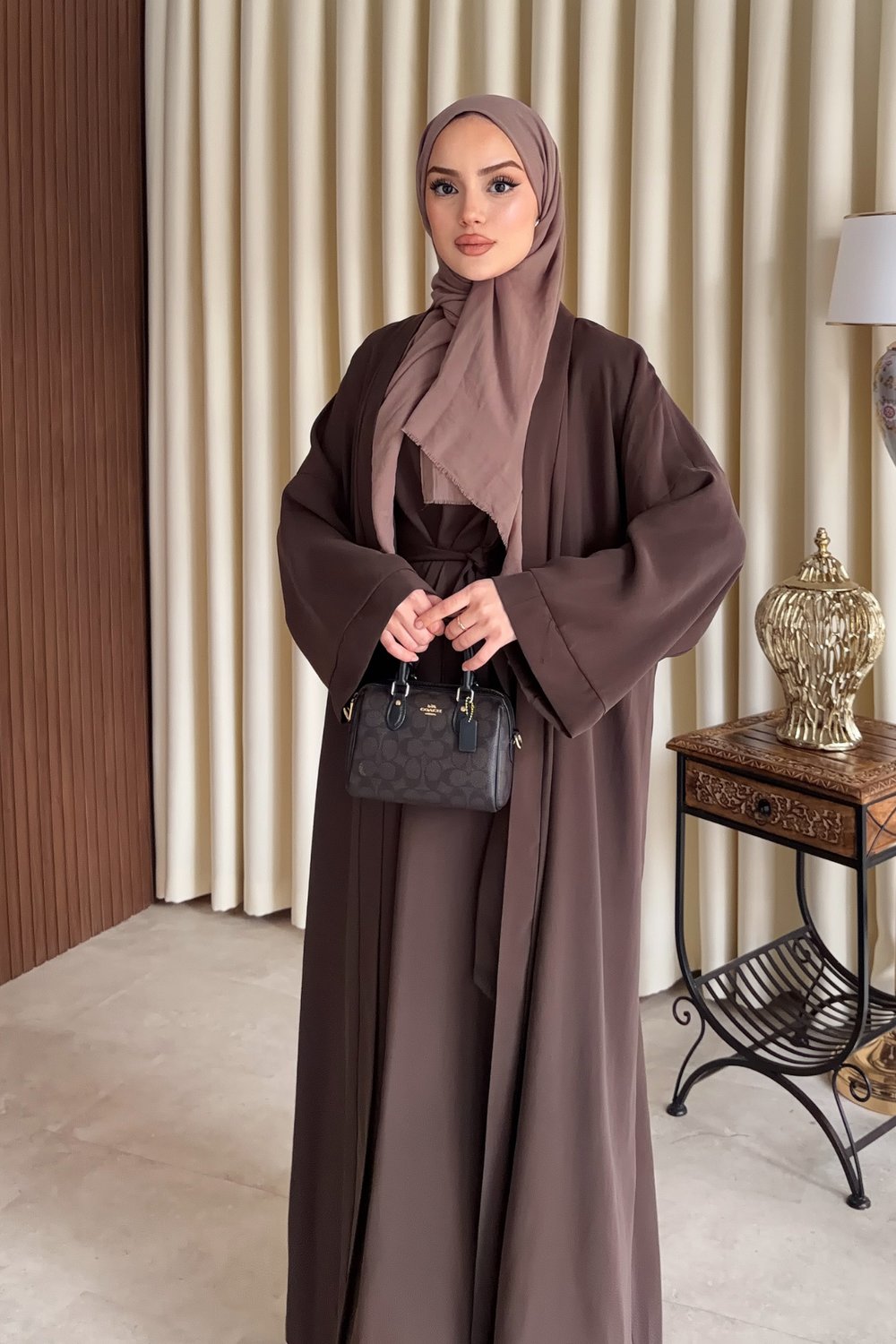 Marwa Abaya - Kahverengi