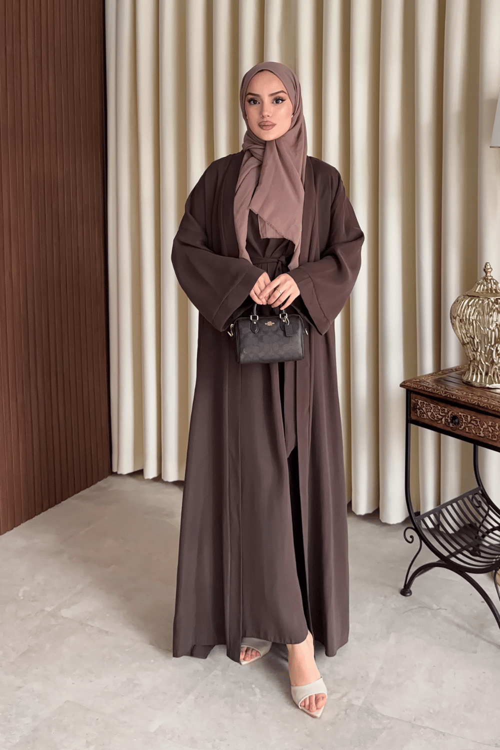 Marwa Abaya - Kahverengi