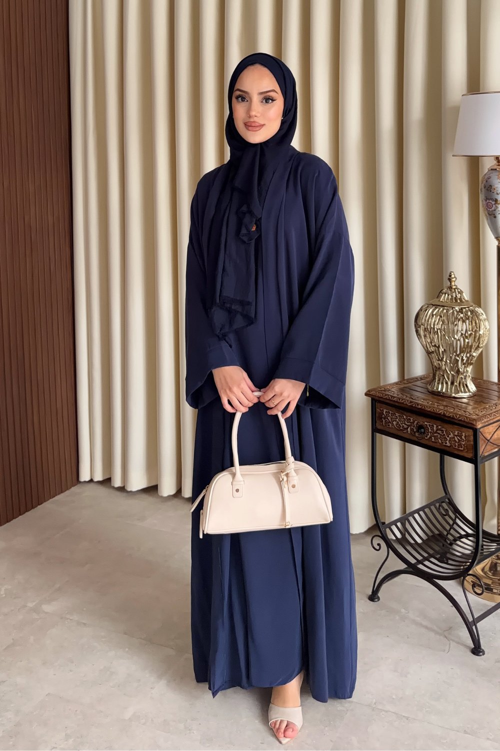 Marwa Abaya - Lacivert