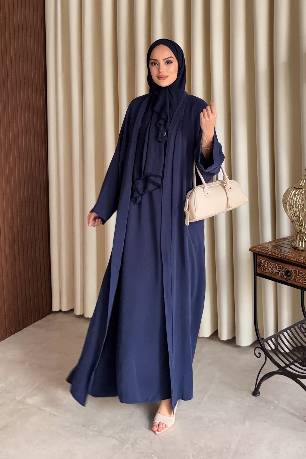 Marwa Abaya - Lacivert